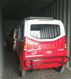 Chinese Big Space 3 Wheel Electric Car For Elder People Pedicab for passenger electric closed tricycle