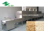 Fully Automatic Microwave Drying Equipment Seeds Soybean Grains Baking Device