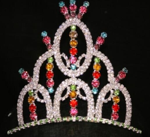 Pai crown wholesale pageant crowns for USA pageants made in yiwu rhienstone