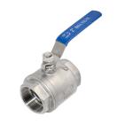 Stainless Steel 304 3-Way Ball Valve T Mounting Pad Female Type with Vinyl