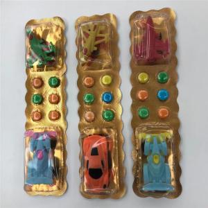 Quality Special Design Compressed Candy Packed With Car Airplane Toys wholesale