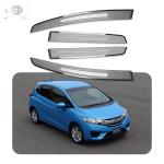 Dark Smoke Window Visor Rain Guards For Car Windows