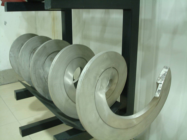 Multifunctional Cement Metallurgy Spiral Blade With Shaft Screw Flight