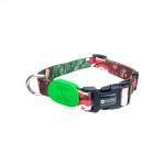 Sublimation Christmas Santa Claus Dog Collar And Leash Set Puppy Training Collar