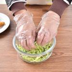 1000pcs PE Disposable Poly Gloves , Latex Free Protective Gloves Isolation