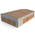 Cheap Prefabricated Workshop Prefab Steel Structure Farm Storage Warehouse Metal