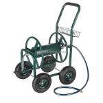 Tools Heavy Duty Portable Garden Lawn Water Hose Reel Storage Cart Four-wheel
