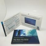 500Mah Battery Lcd Video Business Cards FCC Approved , 256MB-8GB Memory