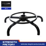 Black Bar Stool Accessories Swivel Chair Foot Rings Five Star Foot Base