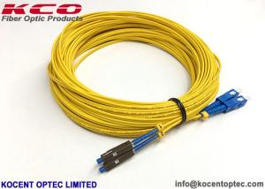 Quality Single Mode Fiber Optic Pigtail Cables , G657B3 Simplex Patch Cord Pigtail MU UPC wholesale