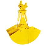 Backhoe Excavator Clamshell Bucket For VOLVO Komatsu KOBELCO