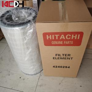Quality Hitachi Excavator Air Filter EX800-5 , 4240294 12 Inch Round Air Cleaner wholesale