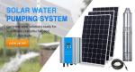 5hp Solar Panel Water Pump CE Certificate 10hp Water Pump For Agriculture System