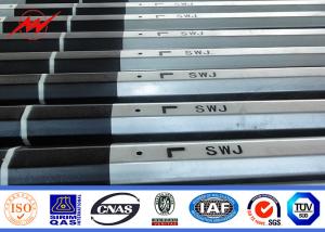 Quality 10m single arm hot dip galvanized steel pole for street light wholesale
