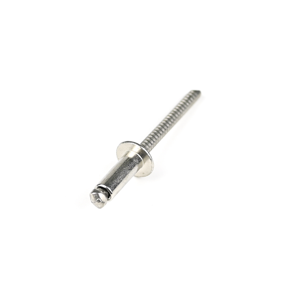 Ss 316 Stainless Steel Countersunk Domed Head Open Type Blind Rivet for Light Steel Housing