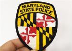 Security Uniforms Embroidered Badge Patches Sew On Patches For Jackets