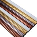 European Style 24mm 28mm Gold Copper Pipe Curtain Rod