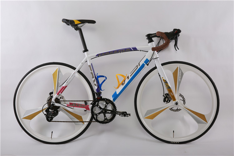 Wholesale 6061 aluminium alloy 700C racing bike/bicicle with Shimano Tiagra 16 speed and magnesium alloy one wheel