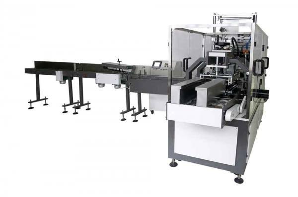 Fully Automatic Facial Napkin Packaging Machine By Wrapping / Folding And