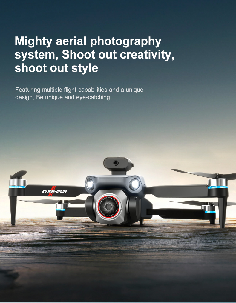 K12 Drones Design Foldable Helicopter with Screen Remote Wifi FPV Obstacle Avoidance and Other Image Transmission Distance