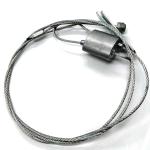 Flexible Adjustable Cable Looping Gripper For Lighting And Suspension Kits