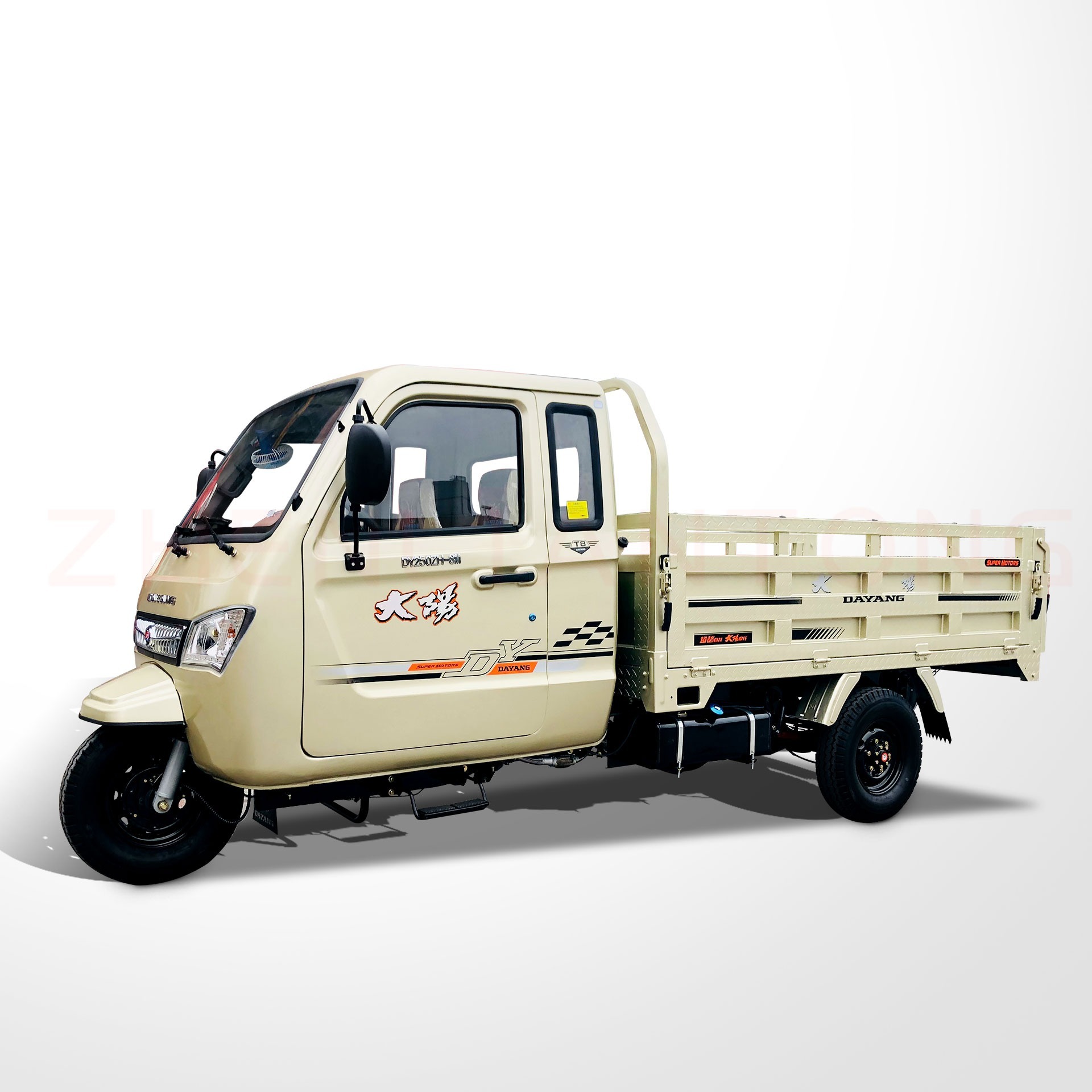 800cc Popular Model Three Wheel Cargo Tricycle Max Champagne Body for Well Sell Dayang