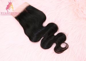 Quality Cuticle Aligned Virgin 5x5 Lace Closure Unprocessed Body Wave Hair wholesale