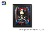 3D Effect Lenticular Flip Wolf / Eagle Pattern PP / PET Material Wall Poster
