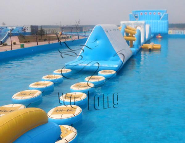 exciting Durable inflatable water obstacle course