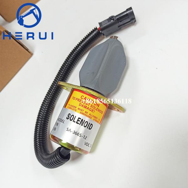 SA-3665-12 12V Fuel Shutoff Solenoid For 4HP 129953-77803 SA-4754-12 1753ES