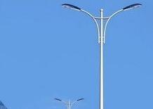 Quality Height 6m-12m Hot Dip Galvanized Street LED Lamp Pole For Street Lighting wholesale