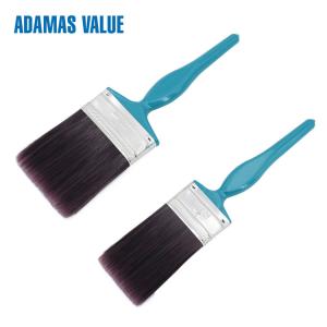 Quality Tapered Black Hair Synthetic Paint Brush Absorption And Release Of Large Amount Of Oil wholesale