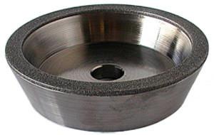 Quality Nickle Bond Industrial Mini Diamond Grinding Wheel 120 / 140 Grit Long Service Life wholesale
