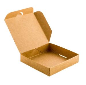 Quality Food Packaging Kraft Pizza Box Use Non Toxic Food Grade Preferred Material wholesale