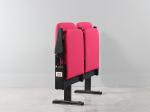 OEM ODM Indoor HDPE VIP Stadium Seats With Armrest