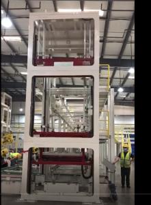 Quality Aluminium Frame 400kg AC220V Vertical Reciprocating Conveyor wholesale