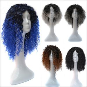 Quality Beautiful Ombre Human Hair Bundles , Blue 100% Pure Virgin Hair Extensions wholesale