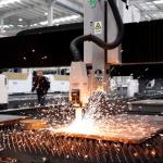 High Speed Gantry Fiber Laser Machine Large Steel Working Processing Range