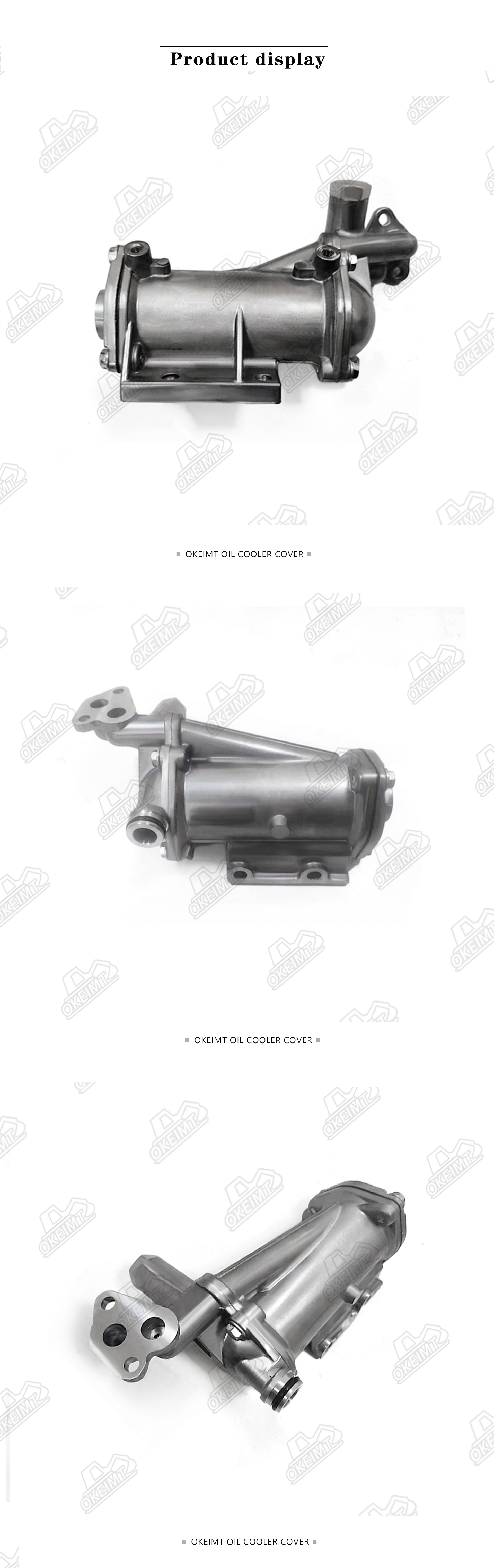 1 pc New Oil Cooler Assy with Core ME014776 Fit For Mitsubishi 4D30 4D31 Truck