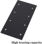 Standard Wood Construction Flat Tie Plate Repair Mending Plate Bracket
