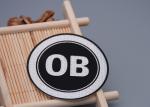 White Tatami Fabric Printed Labels With Black Silicone Logo For Garments