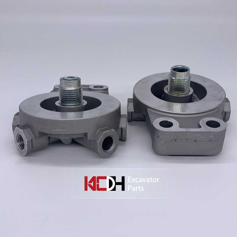 E320C E320B E320D excavator parts 1R-0751 fuel filter base 1R0751 aluminum base