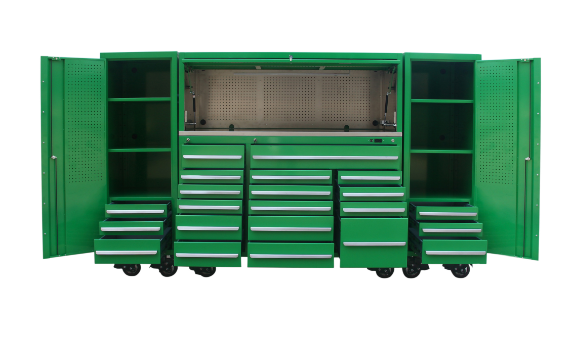 Customized Support ODM Rolling Tools Chest Tool Cabinet Cold Rolled Steel Garage Cabinet