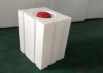 Low Profile Chemical Dosing Tank Portable 120L Square Loaf Transport Tanks For