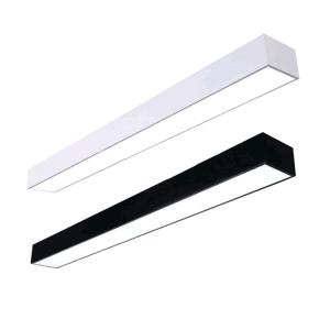Quality Aluminum 20W 40W Linear Led Ceiling Lights , OEM Linkable Led Shop Lights wholesale