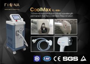 Quality Mixed Wavelength Diode Laser Hair Removal Machine Arm Use With Cooling System 220V wholesale