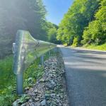 Highway Guardrail Post Hot Dip Galvanized Steel Corrugated Beam for Roadway