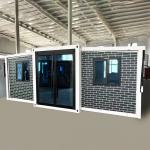 Steel Frame Expandable Container House Fireproof Mobile Expandable Prefab House