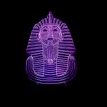 Custom OEM picture logo Sphinx Tourist attraction building 3D night Lights