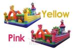 Flower Fairy Inflatable Fun City 0.9mm PVC Made For Festival Activities